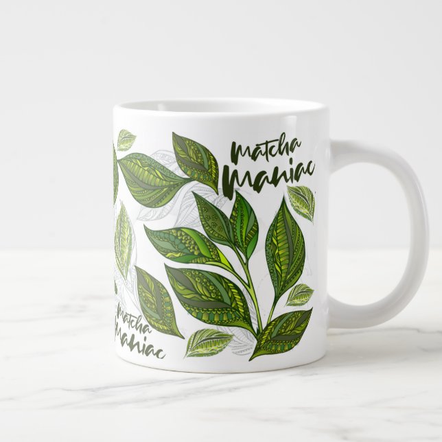 Grande Tasse Matcha Lover Jumbo Taille Spécial Mug (Droite)