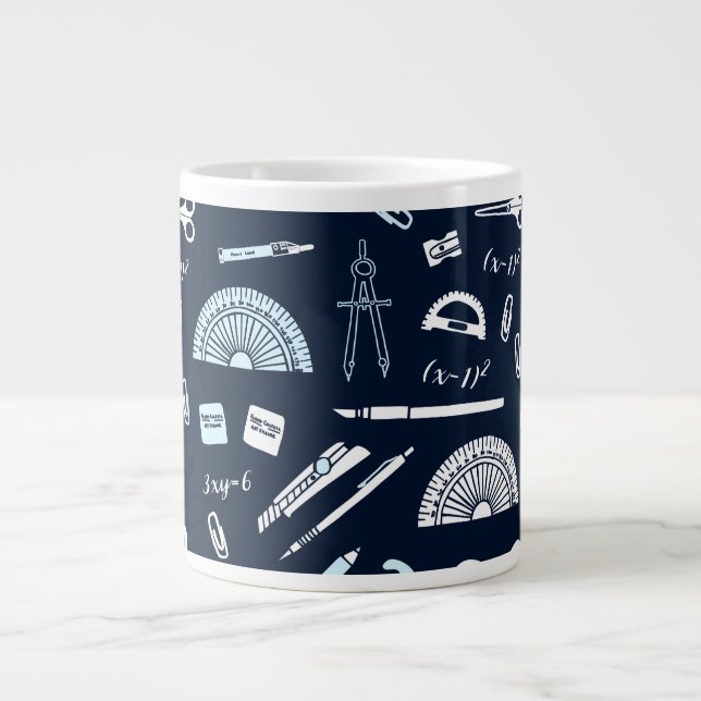 Grande Tasse Mathématiques Jumbo Coffee Mug (Devant)