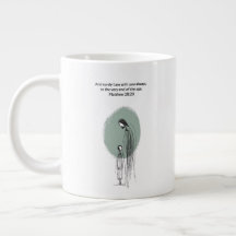 Matthew 28:20 Inspirational Faith Quote Gift Mug