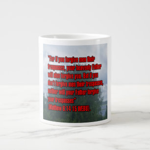 Grande Tasse Matthieu 6:14–15 WEBU Mug