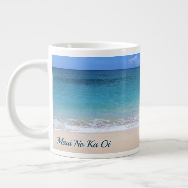 Grande Tasse Maui Est Le Meilleur Mug De Plage (Gauche)