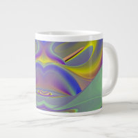 Mauvais visage, Arc-en-ciel 3D Abstrait