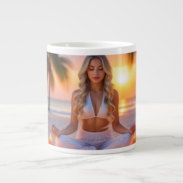 GRANDE TASSE MEDITATION - YOGA - WELLNESS - CARPE DIEM (Devant)
