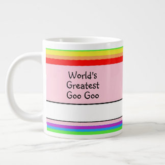 Grande Tasse Meilleur des mondes personnalisés papa, maman, gra
