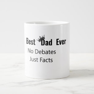 Grande Tasse Meilleur Papa Jamais Mug - Drôle cadeau Fête des p