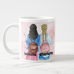 Grande Tasse Meilleurs amis Mug café personnalisé