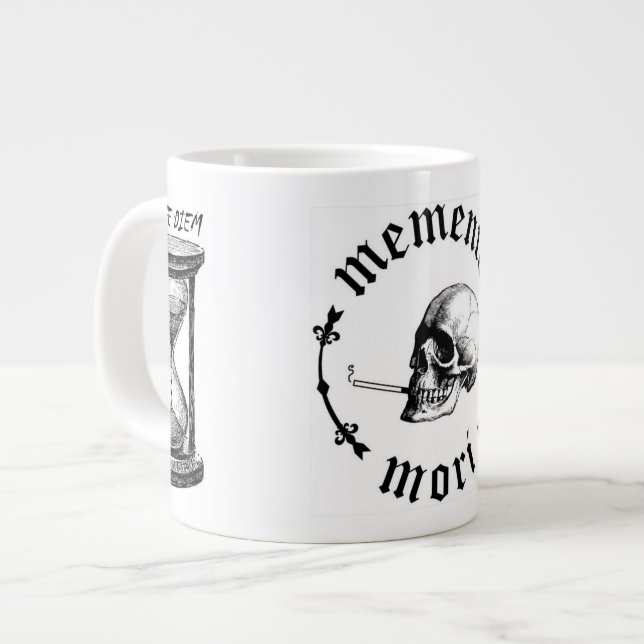 Grande Tasse Memento Mori (Devant gauche)
