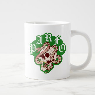 Grande Tasse Mens Weekend Scramble Badass Skull Snake Gothic