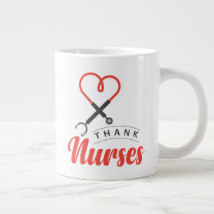 Grande Tasse Merci aux infirmières