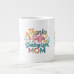 Grande Tasse Merci d'être ma lumière de guide, maman" Spécialit