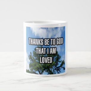 Grande Tasse Merci Sois À Dieu Que J'Ai Une Mug Aimée