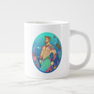 Grande Tasse Merman Abs Mug