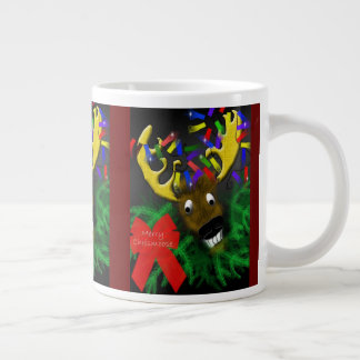 Grande Tasse Merry Chrismoose Jumbo Coffee Mug