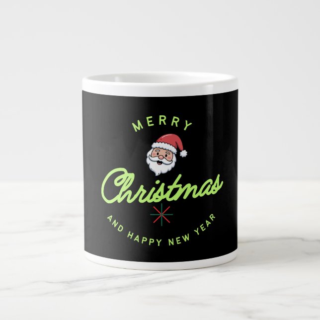 Grande Tasse Merry Christmas and Happy New Year (Devant)