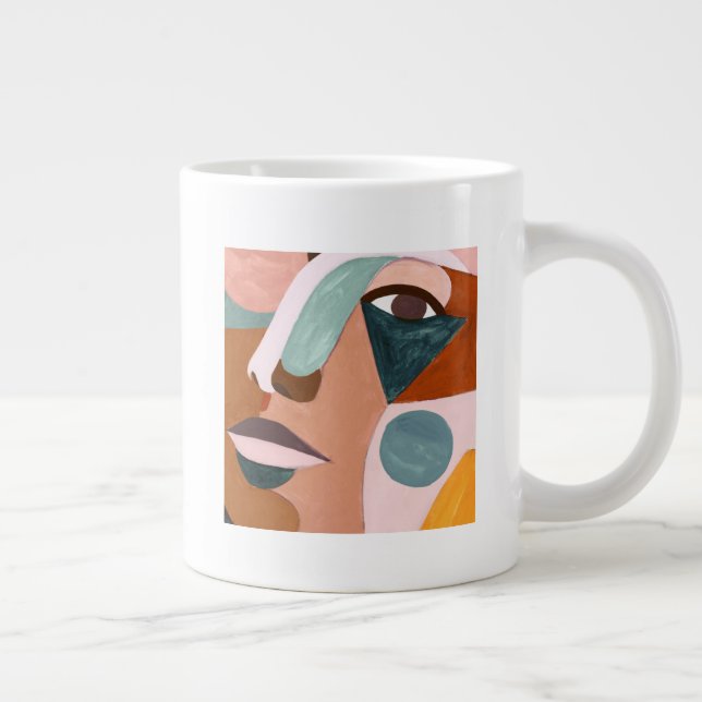 Grande Tasse Mi-face Geo (Droite)