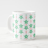 Mid Mod Garland Jumbo Mug