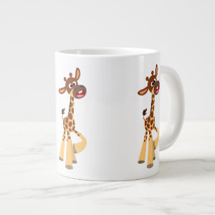 Grande Tasse Mignonne caricature bébé Giraffe Jumbo Mug