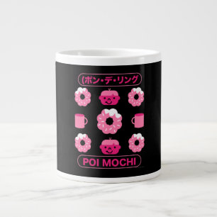 Grande Tasse Mochi Donuts Poi Mochi Et Café