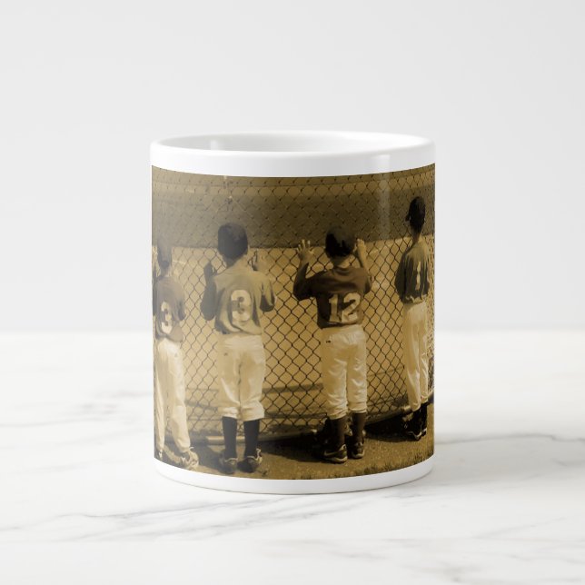 GRANDE TASSE MODÈLE DE MUG PHOTO PERSONNALISÉ ET DATÉ (Devant)
