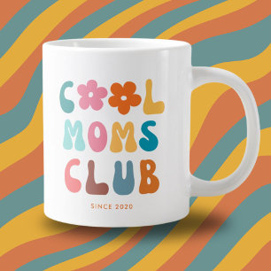 Grande Tasse Moderne Retro Cool maman club Vintage Super Daisy