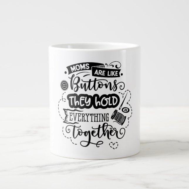 Grande Tasse MOM - Mug Jumbo (Devant)