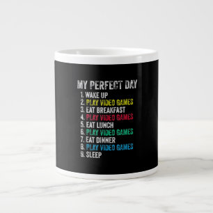 Grande Tasse Mon Jour Parfait Jeux Vidéo Jeu Amusant Grand-fils