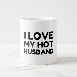 GRANDE TASSE MON MARI CHAUD QUE J'AIME