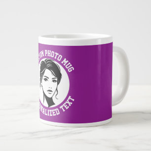 Grande Tasse Mon visage sur un grand mug personnalisé PLUM POUR