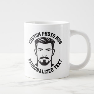 Grande Tasse Mon visage sur un mug géant personnalisé avec le t