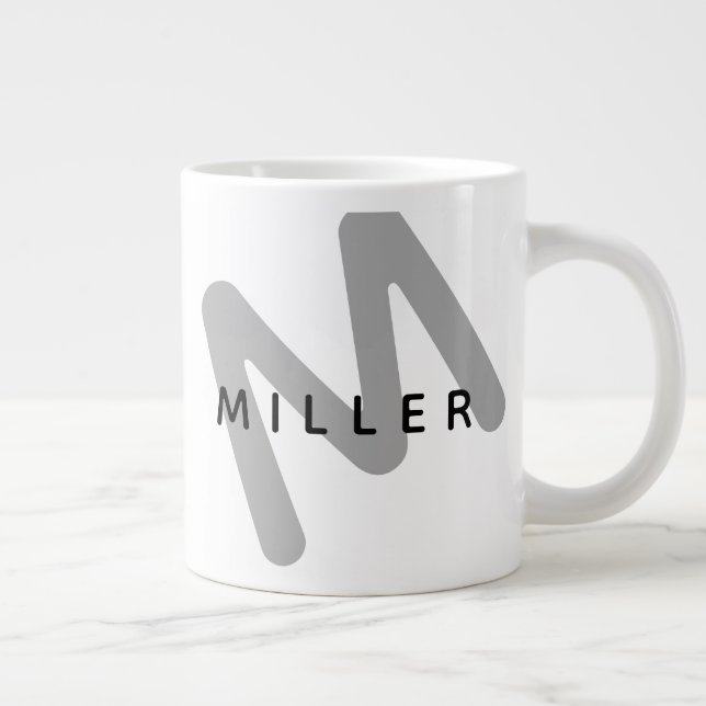 Grande Tasse Monogram Miller Jumbo Mug (Droite)