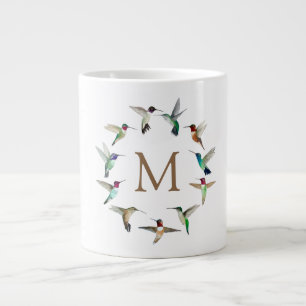 Grande Tasse Monogramme Colibris