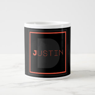 Grande Tasse Monogramme unique