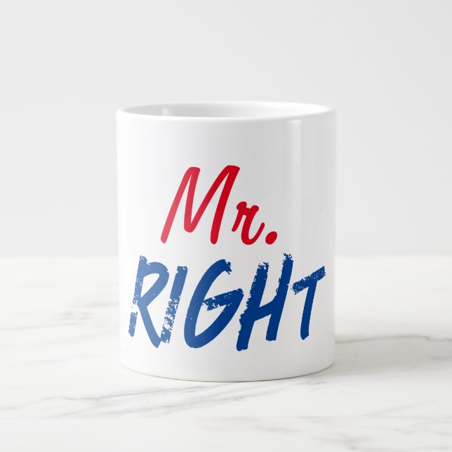 Grande Tasse Monsieur Droite (Devant)
