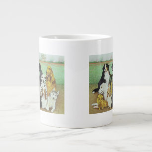 Grande Tasse Montre de chien