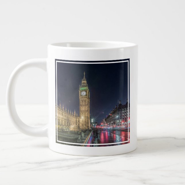 Grande Tasse Monuments | Big Ben at Night (Gauche)
