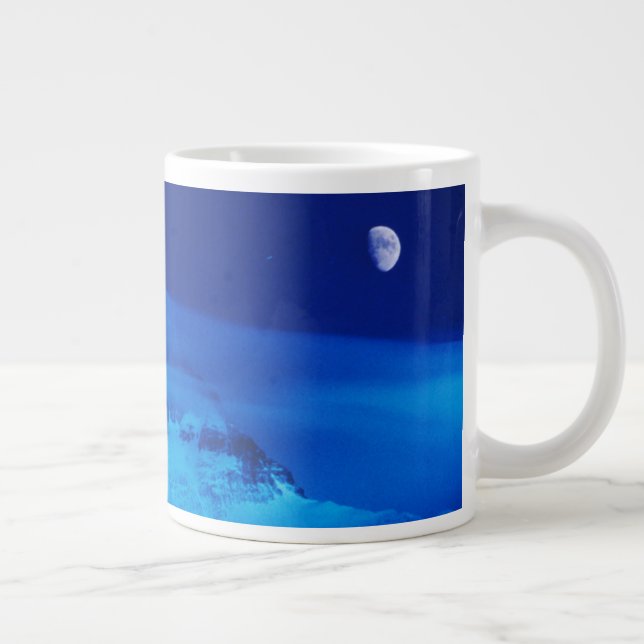 Grande Tasse Moon Over Mt. Everest Tibet (Droite)