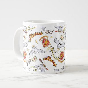 Grande Tasse Motif aquarelle GRYFFINDOR™ Hedwig