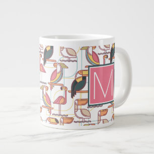 Grande Tasse Motif Aux Oiseaux Tropicaux Ajouter votre premier