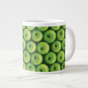 Grande Tasse Motif aux pommes vertes