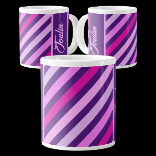 Grande Tasse Motif coloré personnalisé