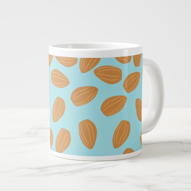 Grande Tasse Motif d'amandes (Devant droit)