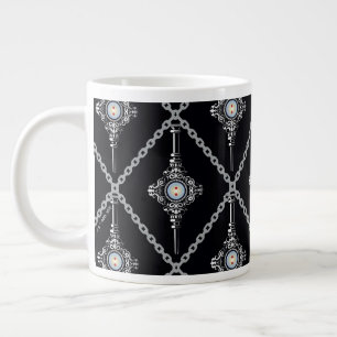 Grande Tasse Motif de la Troie sanguine