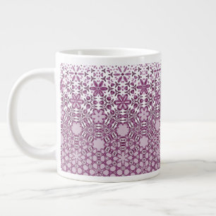 Grande Tasse Motif de métamorphose florale