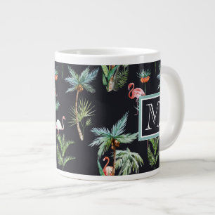 Grande Tasse Motif de palme aquarelle Ajouter votre premier
