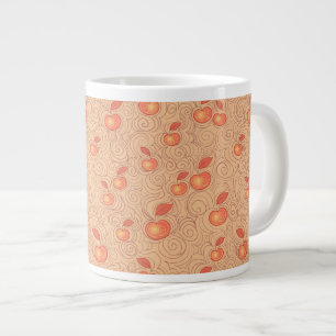 Grande Tasse Motif de pommes