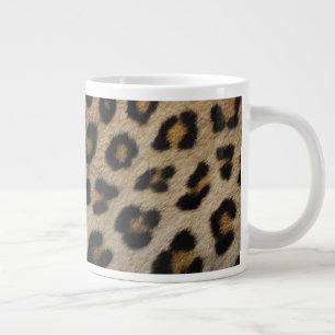 Grande Tasse Motif de poster de animal de fourrure de léopard t