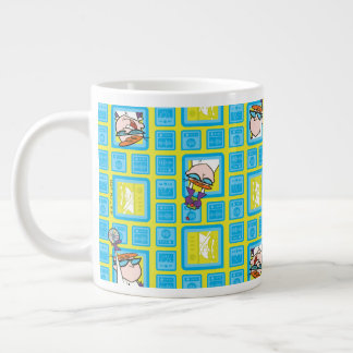 Grande Tasse Motif des expériences de laboratoire de Dexter