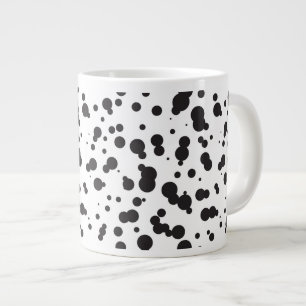 Grande Tasse Motif des points Dalmatine