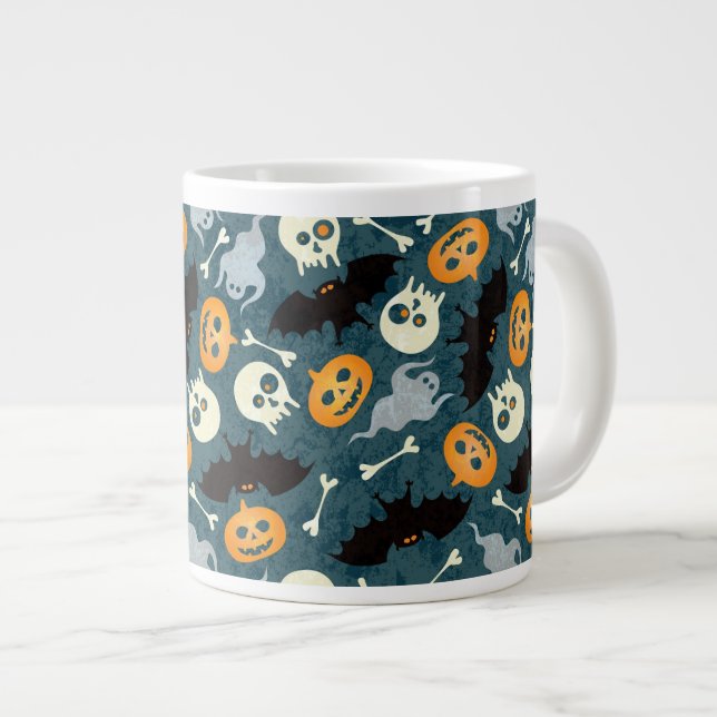 Grande Tasse motif d'Halloween (Devant droit)