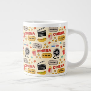Grande Tasse Motif du cinéma